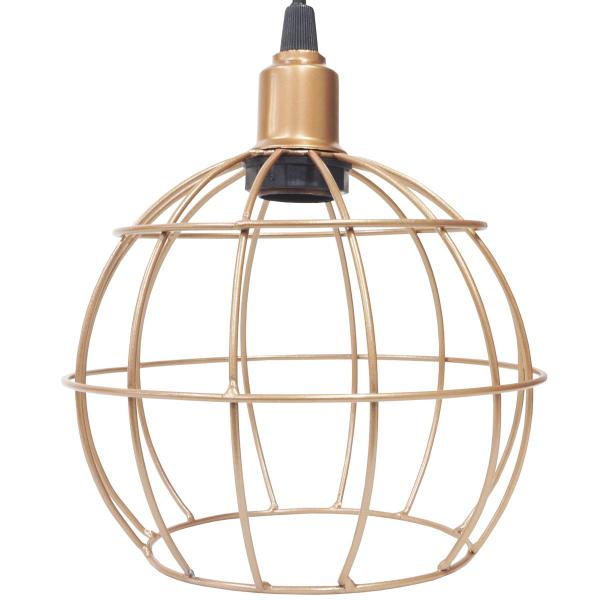 2 Pendentes Aramado Globo Luminária Lustre Luxo Teto Retrô Vintage Cobre Rose Gold Industrial - Agp Ilumini Imagem de 2 Pendentes Aramado Globo Luminária Lustre Luxo Teto Retrô Vintage Cobre Rose Gold Industrial