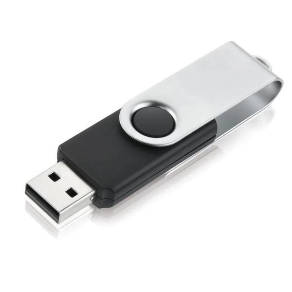 Imagem de 2 Pendrive Multilaser Twist 2.0 Preto E Prateado 64gb Kit