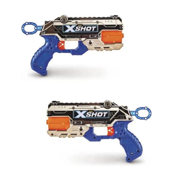 2 Pistolas Lançadores Lança Dardo Lançadores X-Shot Royale - Zuru Xshot Imagem de 2 Pistolas Lançadores Lança Dardo Lançadores X-Shot Royale