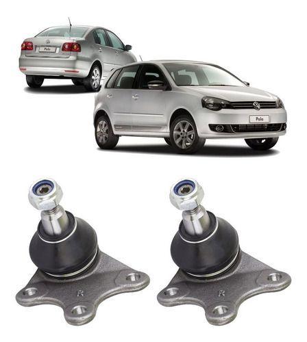 Imagem de 2 Pivô Da Balança Dianteira Volkswagen Polo 2009 2010 2011