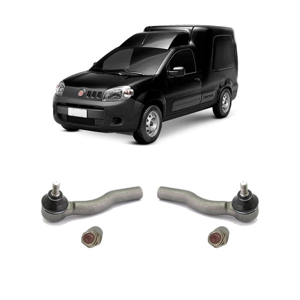 Imagem de 2 Pivô Terminal Direção Fiat Fiorino 2014 2015 2016 2017 18