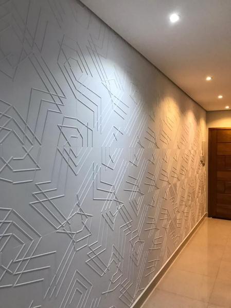 Imagem de 2 Placas Parede 3D Decoração Painel Revestimento