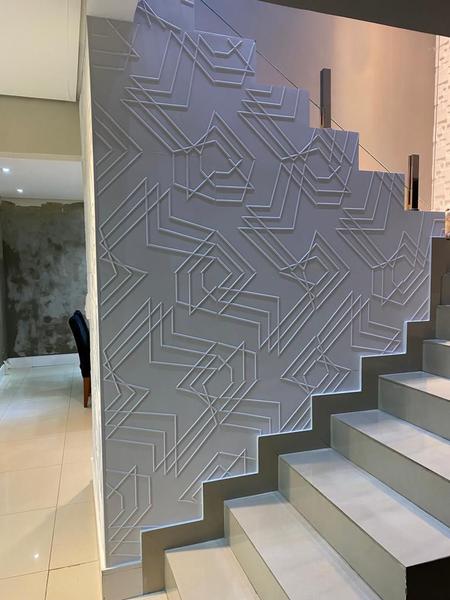 Imagem de 2 Placas Parede 3D Decoração Painel Revestimento