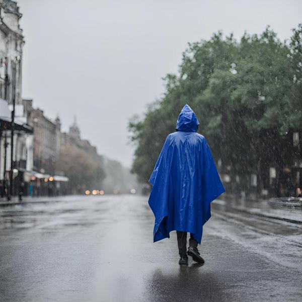 Imagem de 2 Ponchos Capas Chuva Emergência Camping Tamanho Único Color