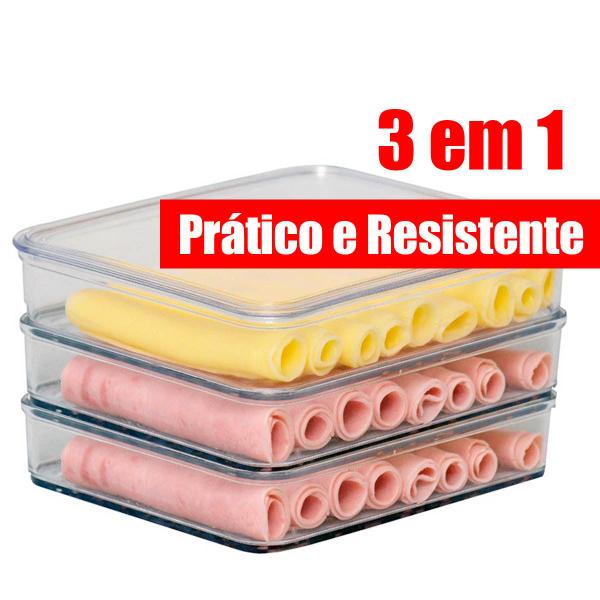 Imagem de 2 Porta Frios Triplo Triplex 3 Andares 3 Compartimentos