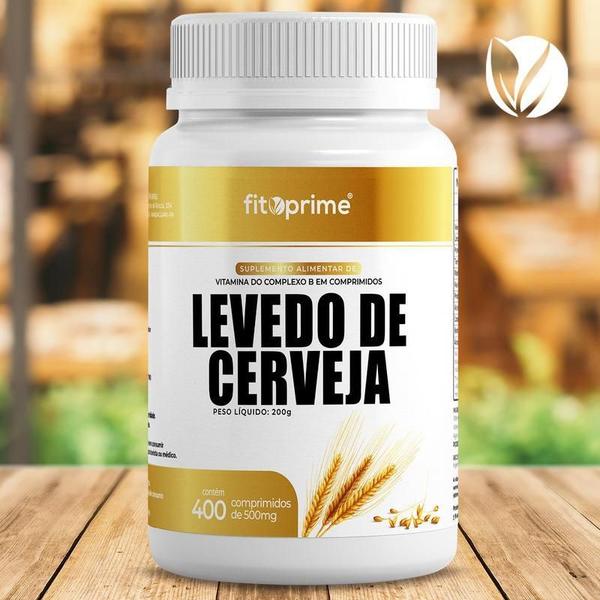 Imagem de 2 Potes Levedo De Cerveja Complexo B 500Mg 400Cpr Fitoprime