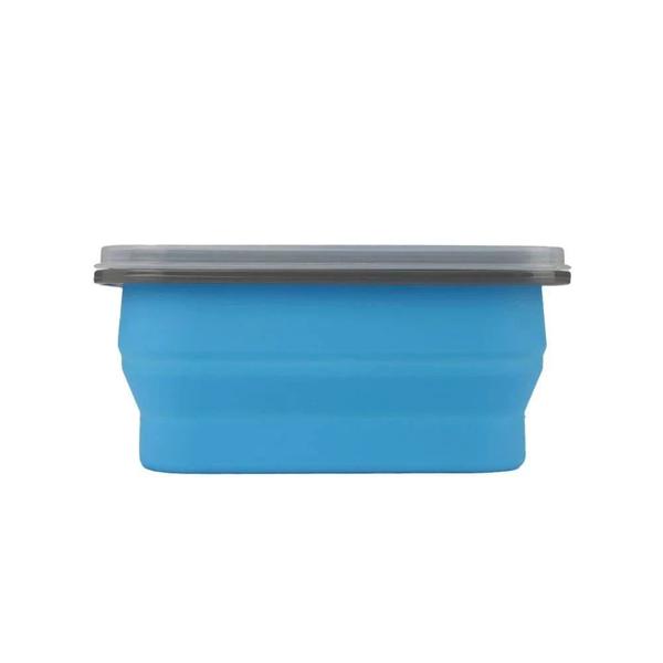 Imagem de 2 Potes Marmita de Silicone Retratil 700ml Mini Bento  Nautika 