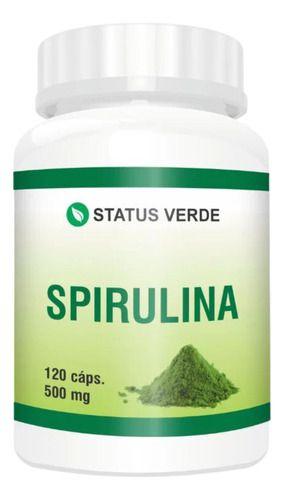 Imagem de 2 Potes Spirulina 120 Cáps - Status Verde