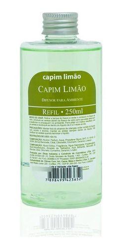 Imagem de 2 Refil Difusor Capim Limão - Marca Capim Limão