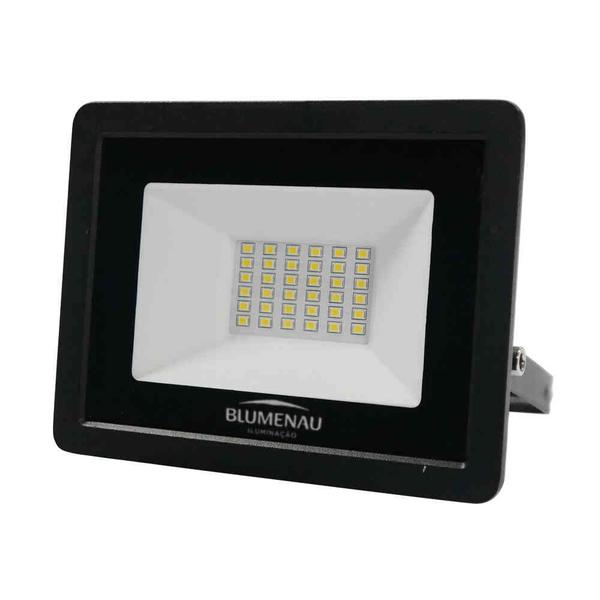 Imagem de 2 Refletor LED Tech Alumínio 30W 3.000K - Preto