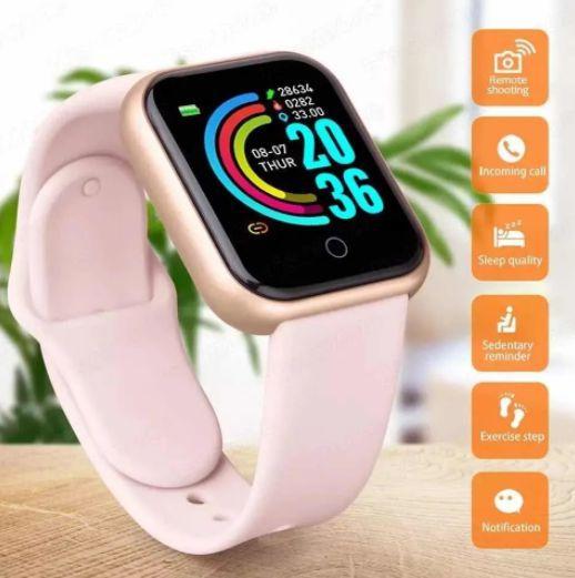 Imagem de 2 Relógios Smartwatch D20 Casal Instagram Facebook Whatsapp