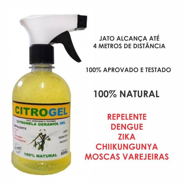 Imagem de 2 Repelentes Natural Contra Pernilongo Dengue Mosquito 500g