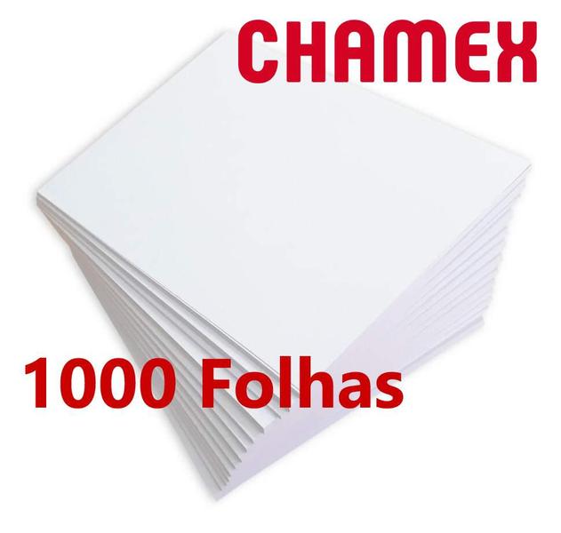 Imagem de 2 Resmas Chamex Sulfite A4 - 1000 Folhas Total