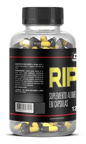 Imagem de 2 Ripped 120 Caps Cafeína 400mg - Dna - Total 240 Cáps