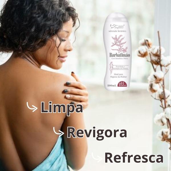 Imagem de 2 Sabonete Feminino Limpeza Íntima e Proteção