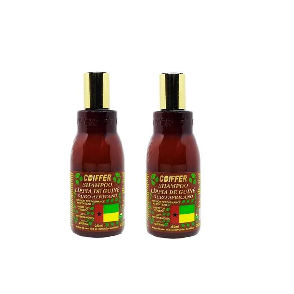 Imagem de 2 Shampoo Líppia de guiné CoifferOuro Africano 250ML