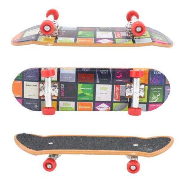 Imagem de 2 Skate De Dedo C/lixa Fingerboard +pcs Brinquedo barato