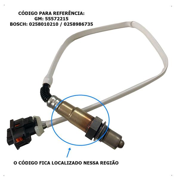 Imagem de 2 Sonda Lambda PRÉ E PÓS CATALISADOR CRUZE TRACKER 1.8 16V