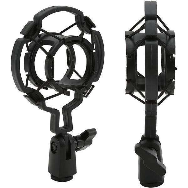 Imagem de 2 Suporte Aranha Shock Mount P/ Microfone Condensador Bm800