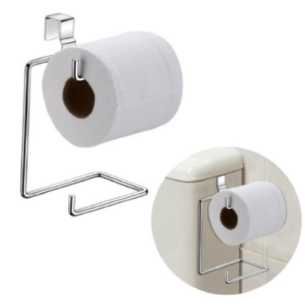 2 Suportes Duplo Porta Papel Higienico Caixa Acoplada Privada - Saz Imagem de 2 Suportes Duplo Porta Papel Higienico Caixa Acoplada Privada