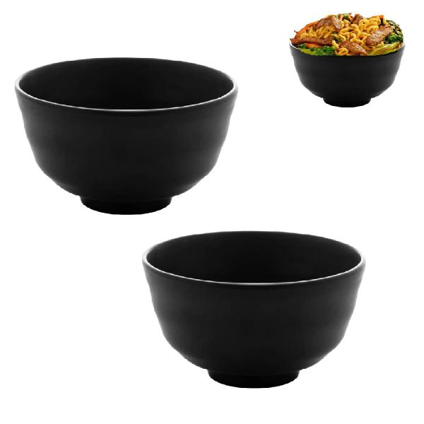 Imagem de 2 Tigela Bowl De Melamina Toquio Sushi Ceviche Shimeji 350ml