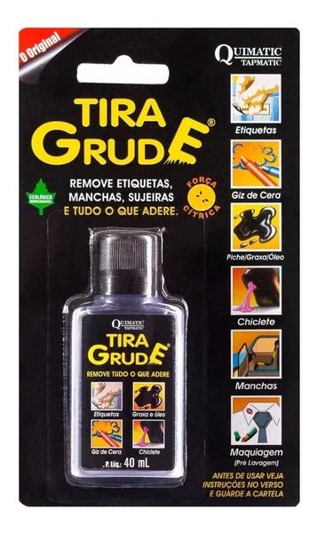 Imagem de 2 Tira Grude Graxa Chiclete Mancha Giz Adesivo Ecológic 40ml