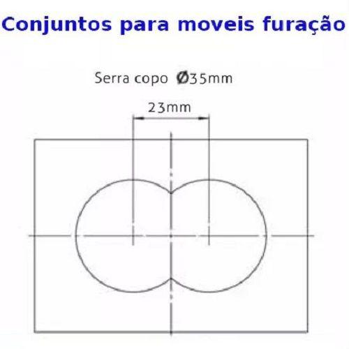 Imagem de 2 Tomada Embutir Móvel 3 Pinos 10a Branca