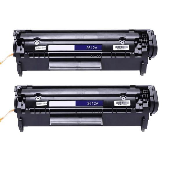 Imagem de 2 Toner 2612a Q2612a 12a 1010 1012 1015 1018