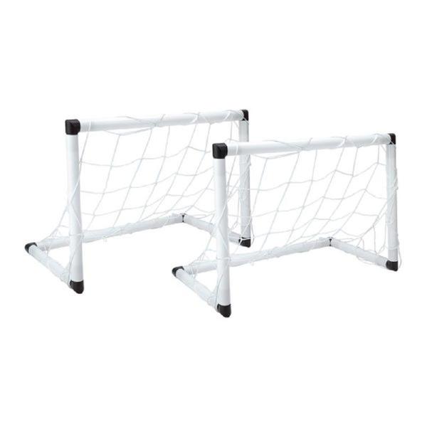 2 Trave Golzinho Futebol Infantil Bola Rede Fácil Esporte - DM Toys Imagem de 2 Trave Golzinho Futebol Infantil Bola Rede Fácil Esporte