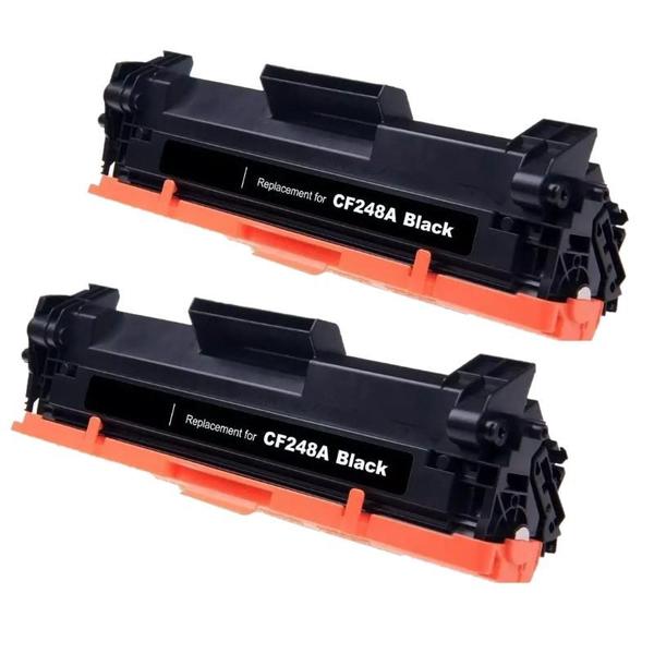 Imagem de 2 Un Cartuchos de Toner Cf248a 48a Compatível 15 M15 M15A M15W 28 M28 M28A M28W