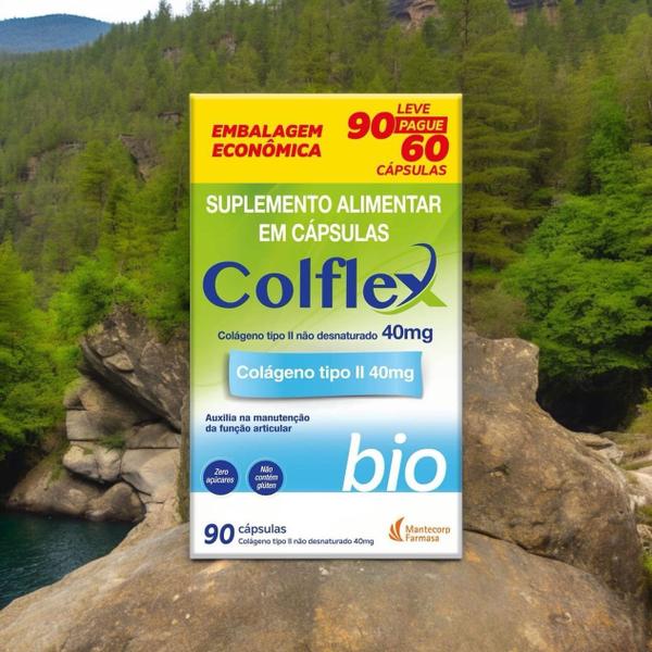 Imagem de 2 Un Colflex Bio Colágeno Tipo I I 90 Comprimidos Sem Sabor