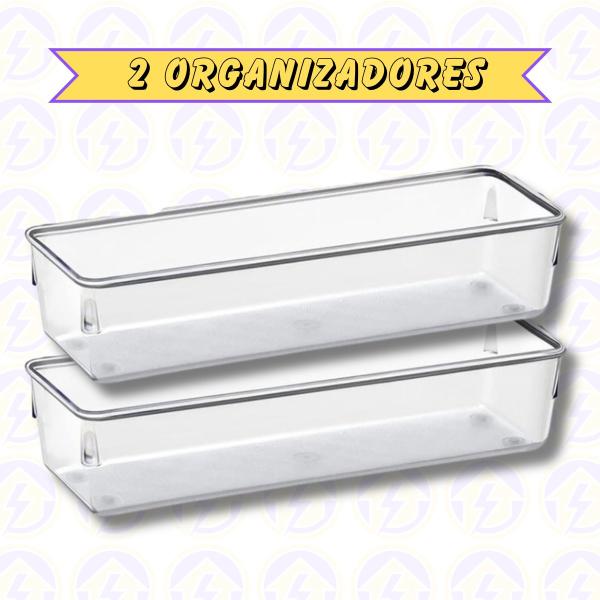 2 UN Organizador Multiuso Porta Maquiagem Potatil Empilhavel - PLASTUTTI Imagem de 2 UN Organizador Multiuso Porta Maquiagem Potatil Empilhavel