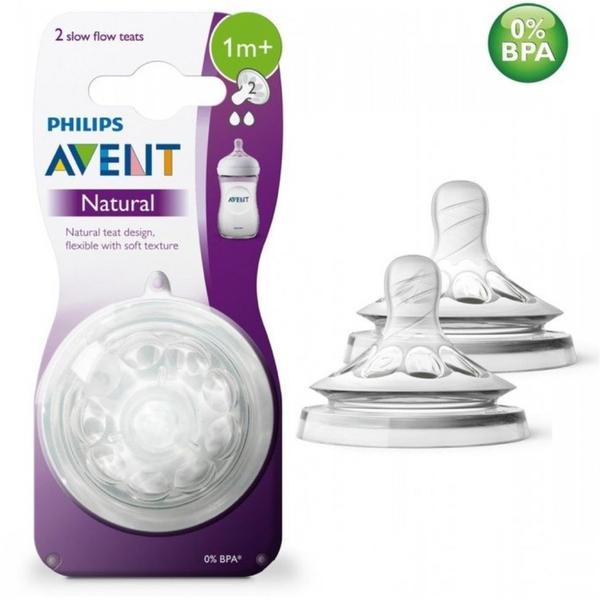 Imagem de 2 Uni. Bico N2 Para Mamadeira Pétala (+1M) - Philips Avent