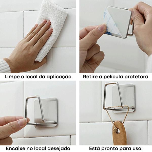 Imagem de 2 Uni Organizador Cozinha Suporte Porta Esponja Bucha Inox P/ Pia 