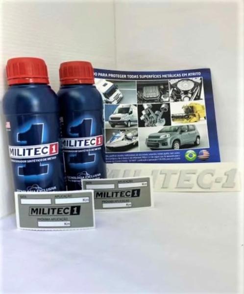 Imagem de 2 unidades Militec-1 Original 200ml + Folder, Adesivo e Etiqueta