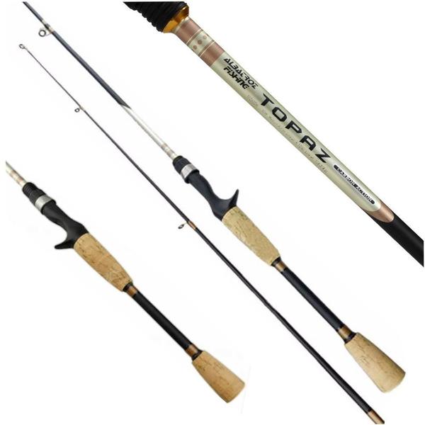 Imagem de 2 Varas Para Carretilha Albatroz Topaz 5"0" (1,50m) 6-12Lb TPZ502M - 2 Partes