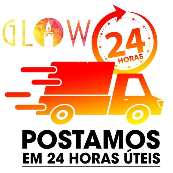 2 Velas De 7 Dias Preto 100% Parafina Pura 260g - GLOW VELAS Imagem de 2 Velas De 7 Dias Preto 100% Parafina Pura 260g