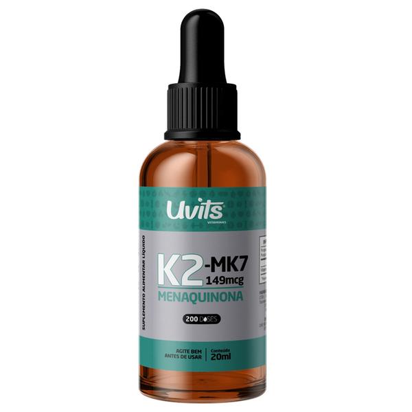 Imagem de 2 Vitamina K2 Mk-7 149mcg 20ml - Uvits