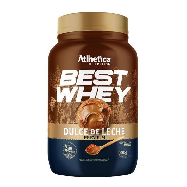 Imagem de 2 Whey Isolado Hidrolisado Gourmet Doce Leite 900G Atlhetica