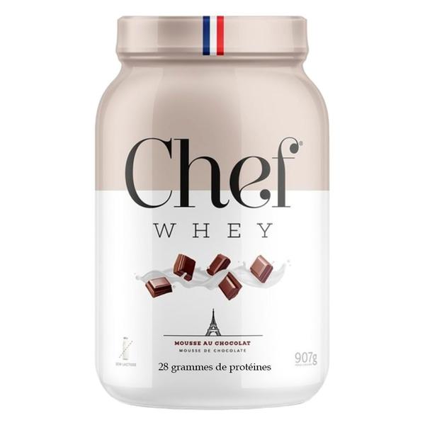 Imagem de 2 Whey Sem Lactose Muita Proteina Mousse Chocolate 907g Chef