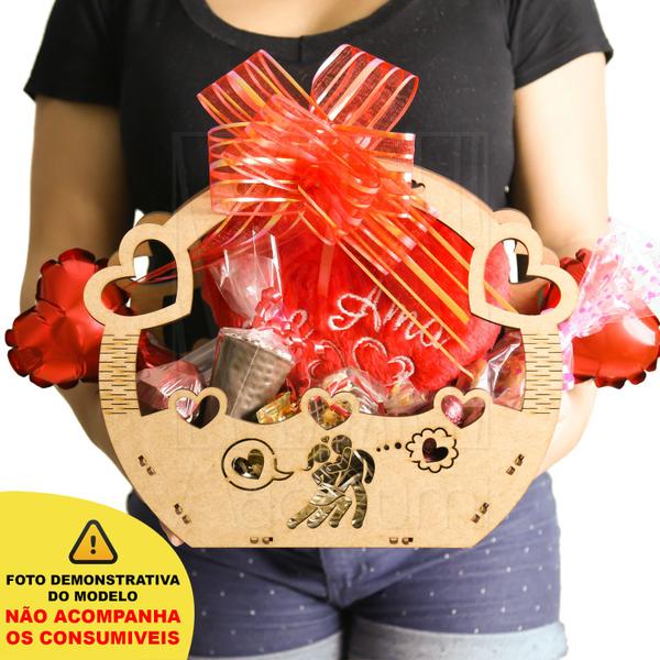 20 Cesta M Dia dos Namorados Presente Amor iFood Delivery - Madelumi Imagem de 20 Cesta M Dia dos Namorados Presente Amor iFood Delivery