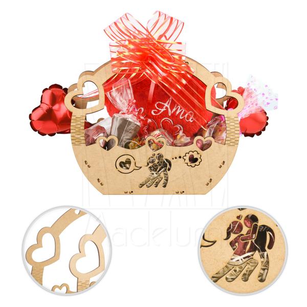 20 Cesta M Dia dos Namorados Presente Amor iFood Delivery - Madelumi Imagem de 20 Cesta M Dia dos Namorados Presente Amor iFood Delivery