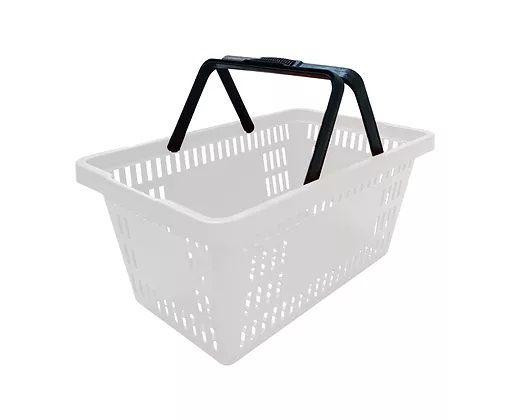 20 Cestas Cestinhas de Compras Reforçada Para Mercado Supermercado 16Lts - JRMarketing Imagem de 20 Cestas Cestinhas de Compras Reforçada Para Mercado Supermercado 16Lts