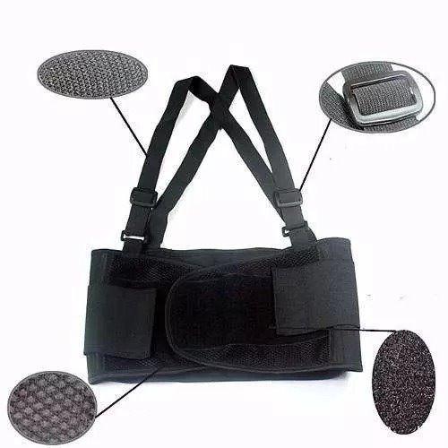 Imagem de 20 Cinta Corretor Postural Lombar Coluna Ergonomica Oferta