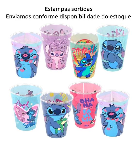 Imagem de 20 Copos Stitch Decoração Festa Infantil Lembrancinha Doces