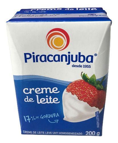 Imagem de 20 creme de leite piracanjuba 200g