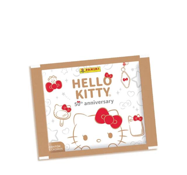 Imagem de 20 Envelopes Figurinha Hello Kitty 50 Anos, Panini