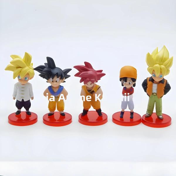 Imagem de 20 Figuras de PVC de Dragon Ball Super - Goku, Vegeta, Majin Buu, Freeza, Beerus, Whis e Gotenks