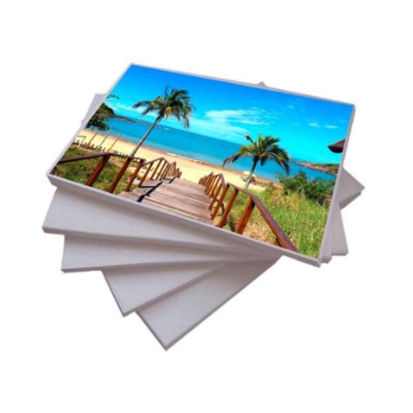 Imagem de 20 Folhas Papel Fotográfico Adesivo Glossy A4 130G Premium