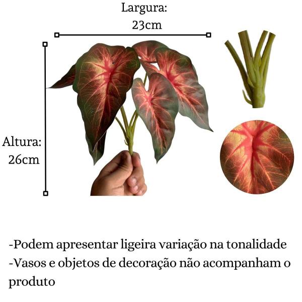 Imagem de 20 galhos de folhagem luxo toque real planta artificial preço atacado floreias arranjos e enfeites - DE1423